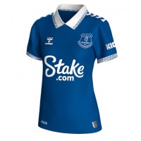 Dámy Fotbalový dres Everton Ashley Young #18 2023-24 Domácí Krátký Rukáv